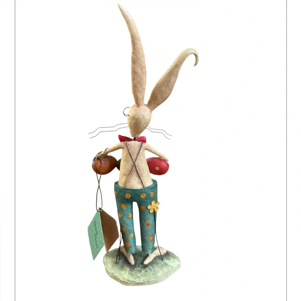 AUGUST MOON➕EGGBERT 2005 Easter Rabbit - Picture 3 of 8